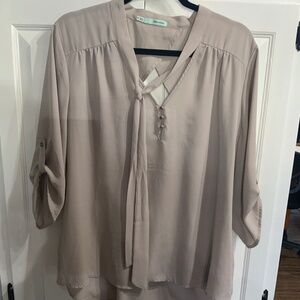 Women’s Size XL 3/4 Sleeve Maurices Blouse